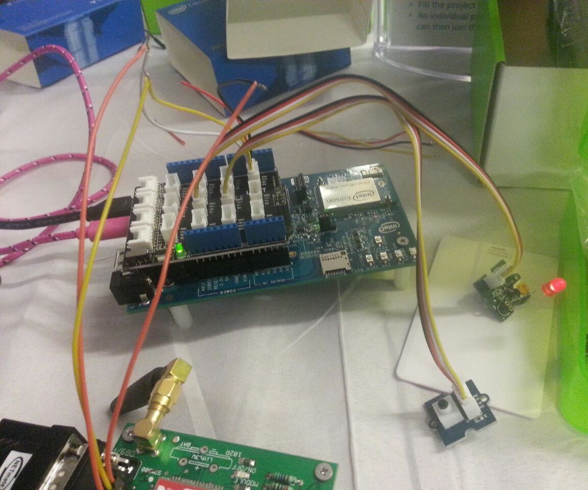 Intelligent Door/Box (Intel Iot)