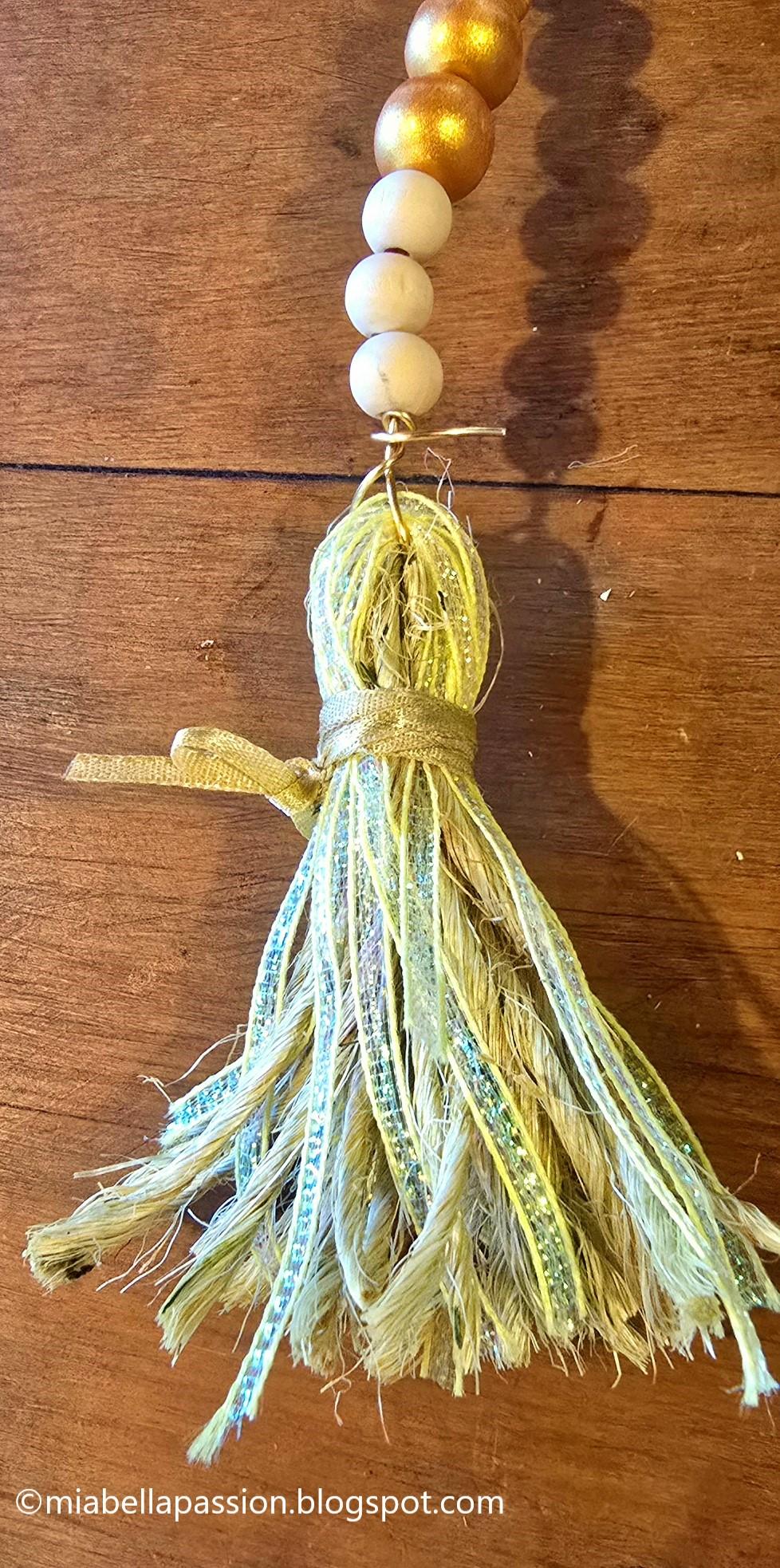 Attach the Tassel