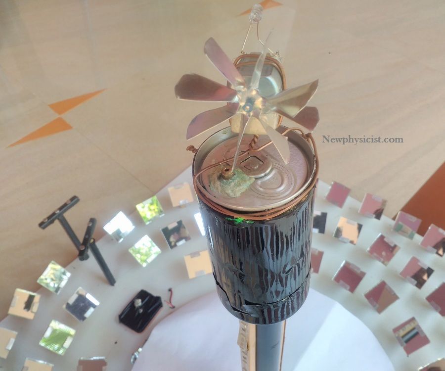 Mini Concentrated Solar Thermal Power Plant: Version 2