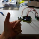 Arduino + Stepper Motor(28BYJ-48) + Motor Driver(ULN2003AN)