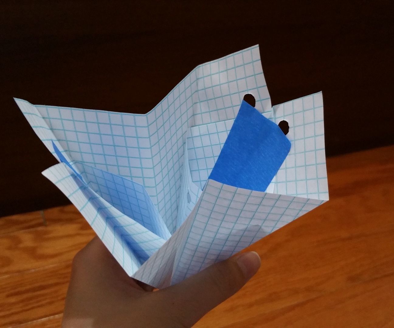 Paper Flower Container