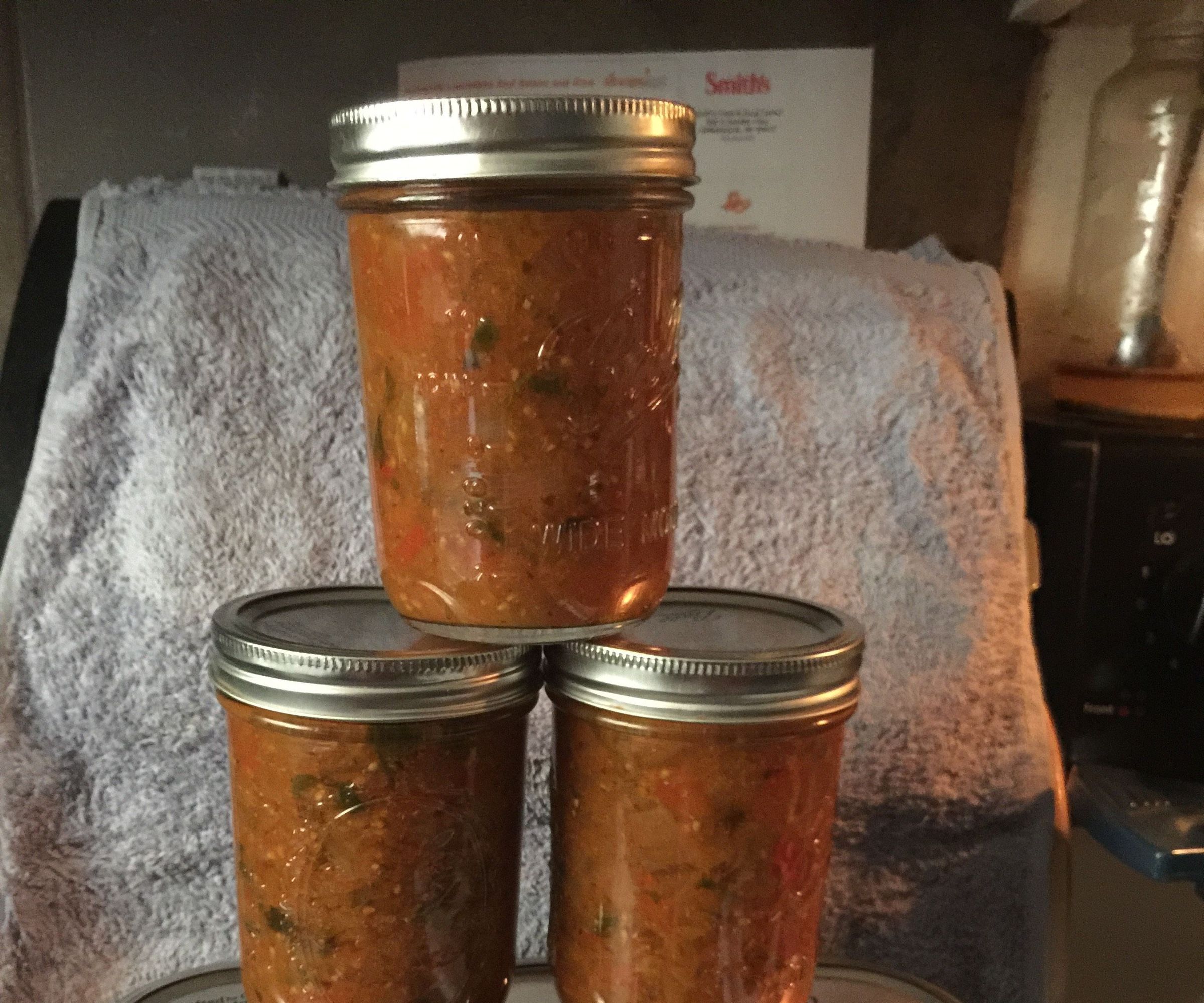 Global Warming Green Tomato Salsa