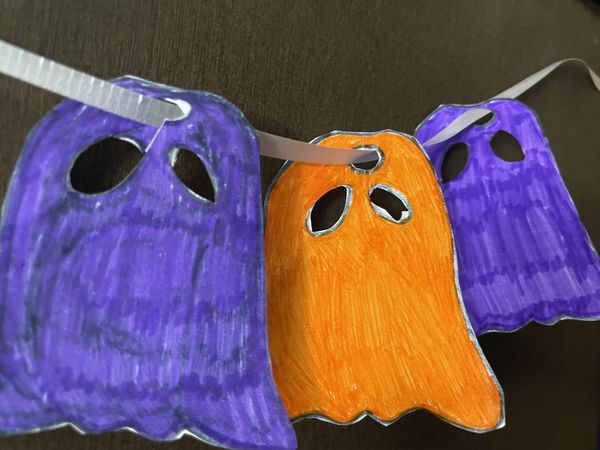 Paper Ghost Garland