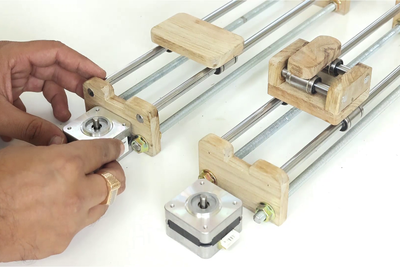 Attach Stepper Motor