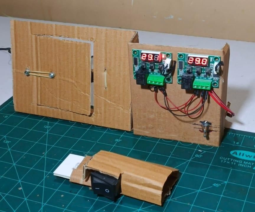 Temperature Lock With W1209 and Peltier As a Key
