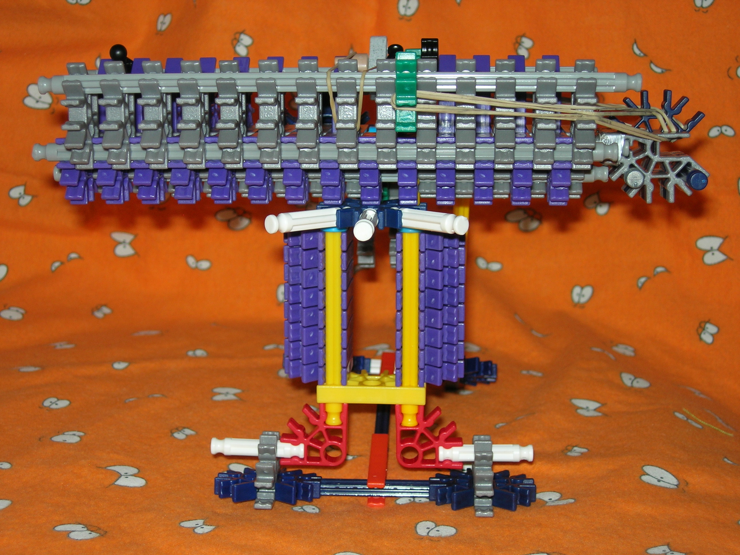 Knex Pistol With New Style Barrel and Ergonomic Handle