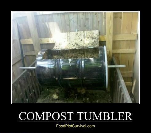 DIY Compost Tumbler
