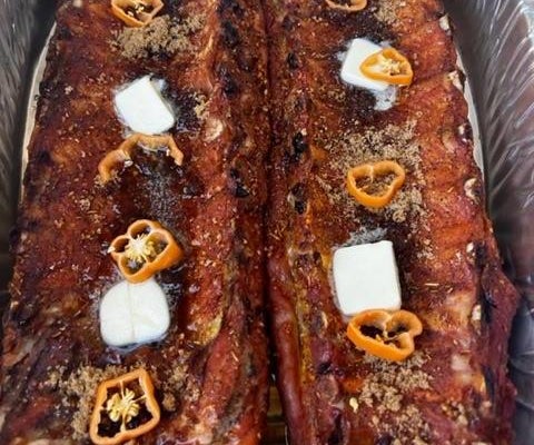 Habanero Apple Baby Back Ribs