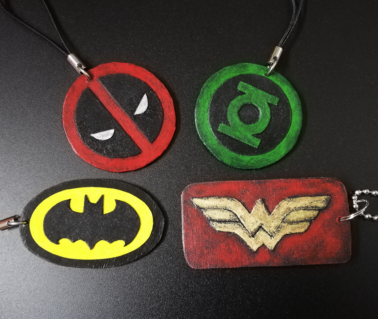 4 Paper Superhero Keychains 7 Steps with Pictures Instructables