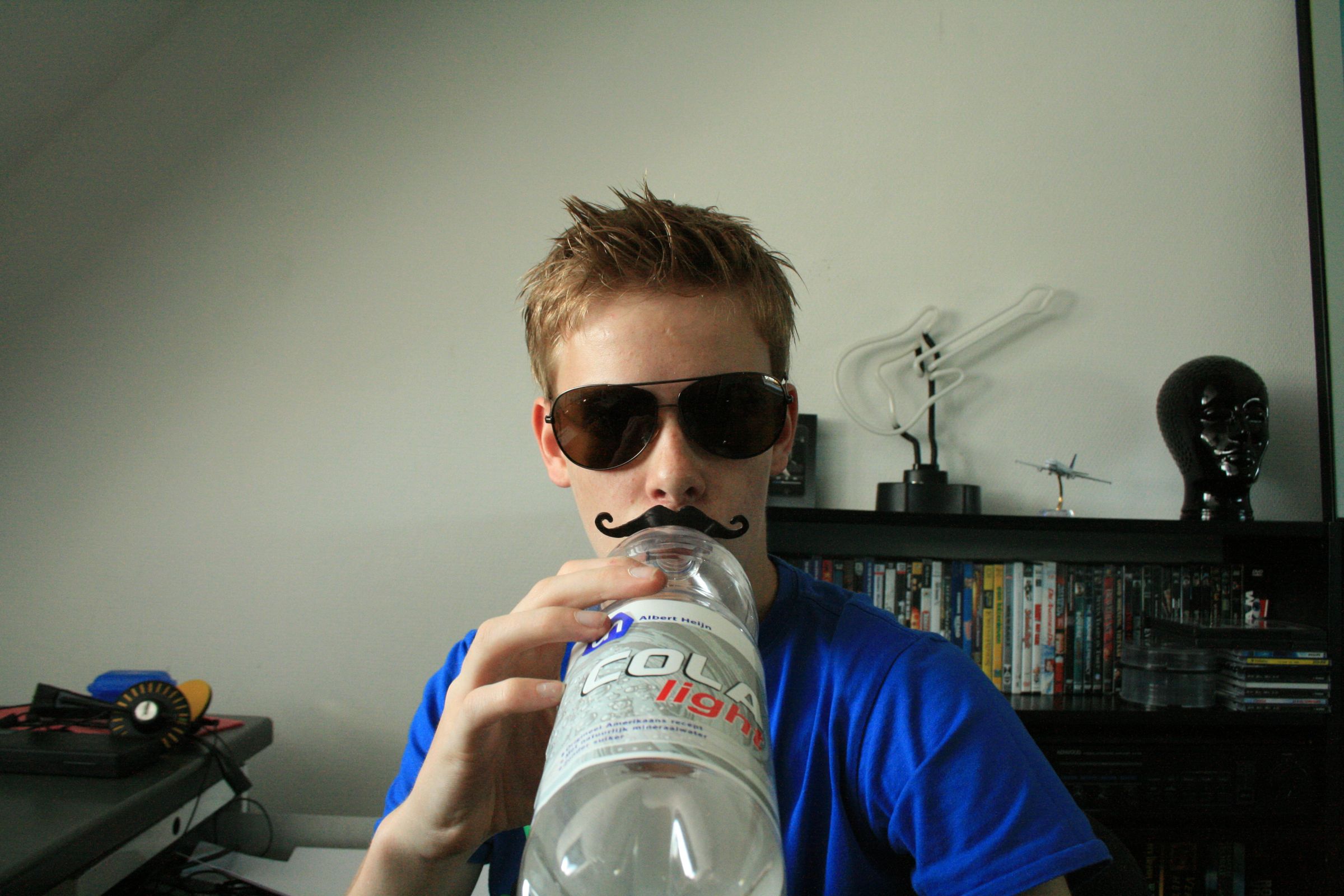The Bottle Moustache