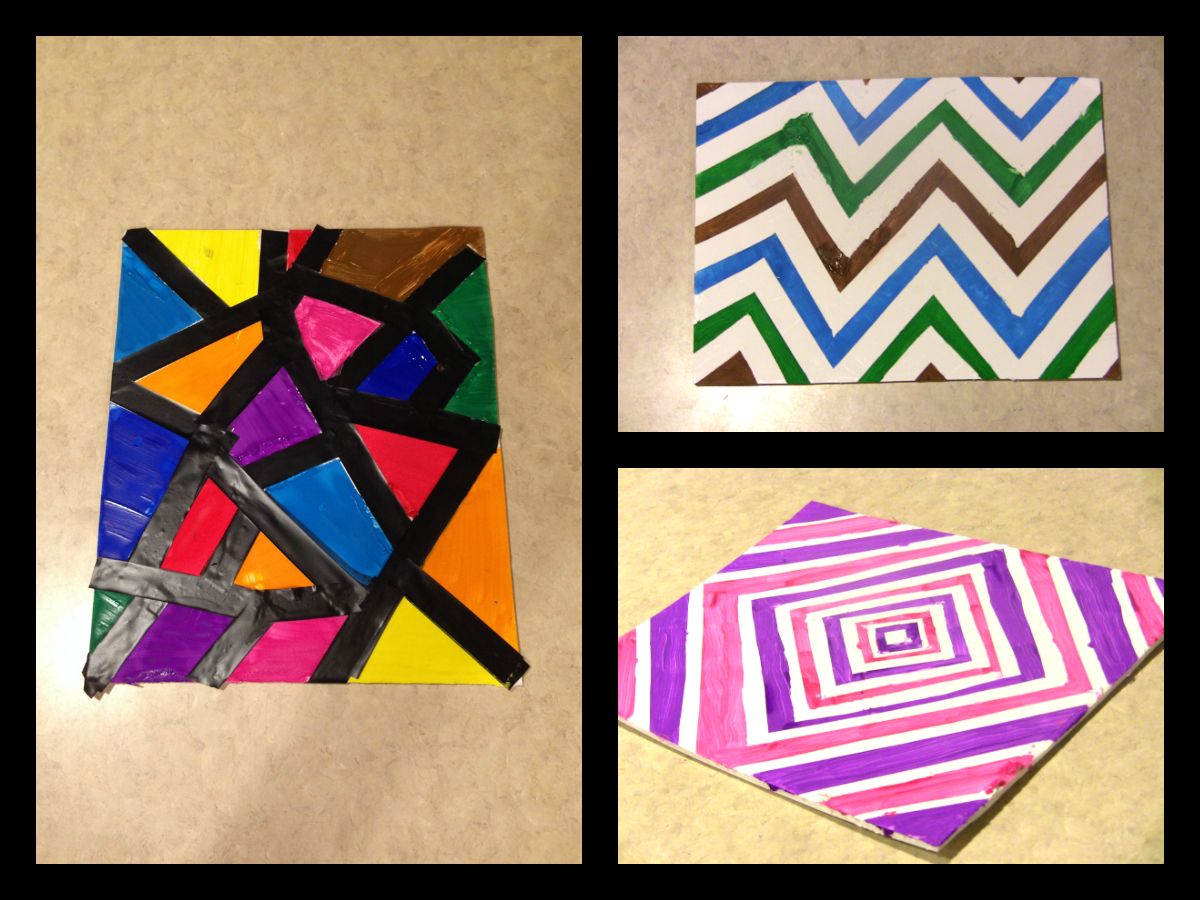 DIY Abstract Masterpieces