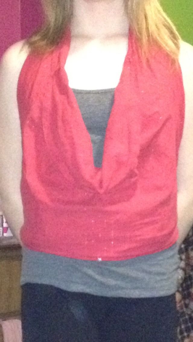 How To Make A Halter Thing Out Of A Button Up Shirt