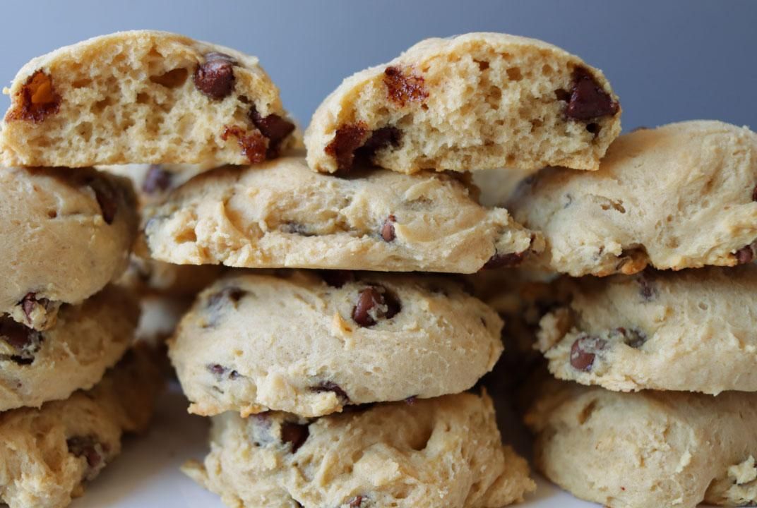 Cottage Cheese Chocolate Chip Cookies