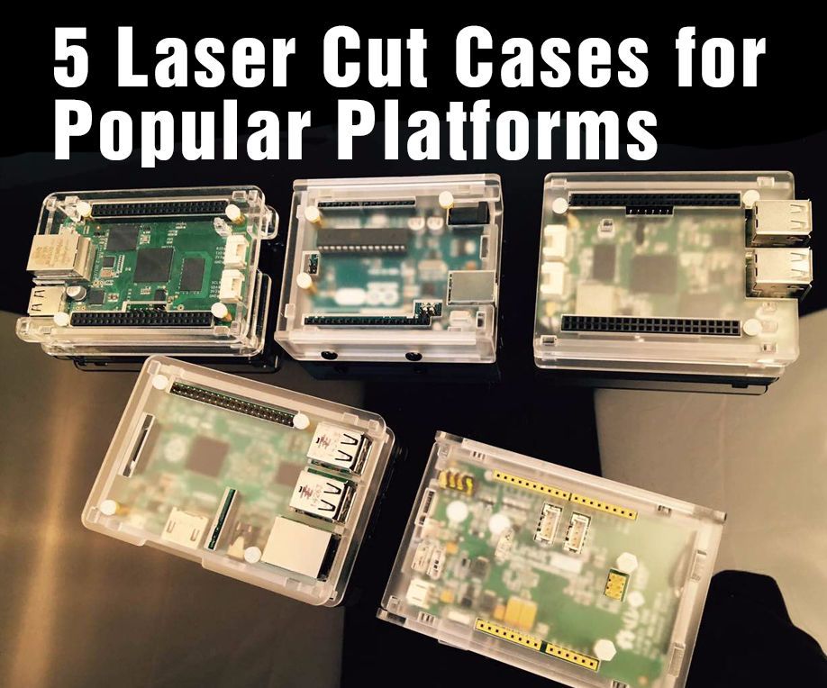 5 Design of Laser Cut Cases for 5 Popular Platforms