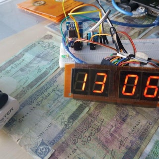 4-digit 7-segment Led Clock With Manual Adjust & Alarm, Thermometer ...
