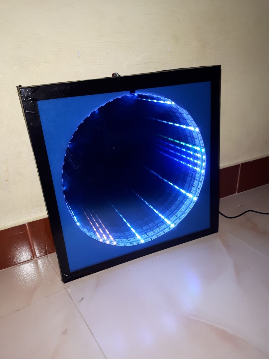 RGB Infinity Clock With Own BT App : 15 Steps (with Pictures ...