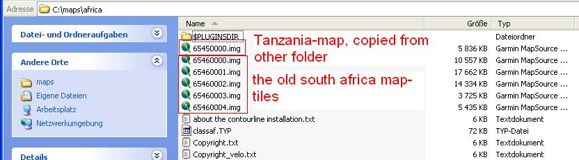 Combine Maps for GPS-device