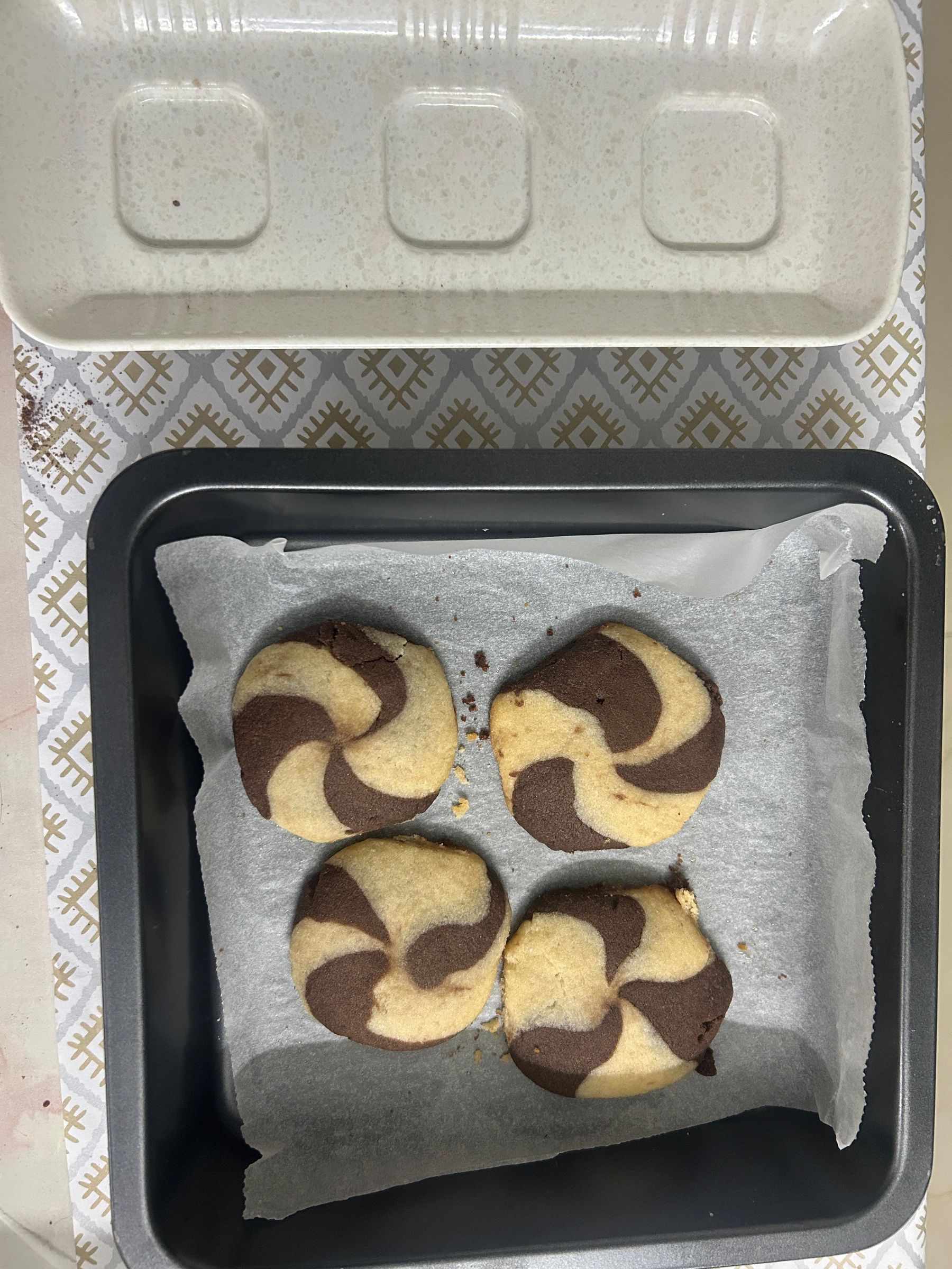 Marble Cookies - a Perfect Duo in Every Bite : 7 Steps (with