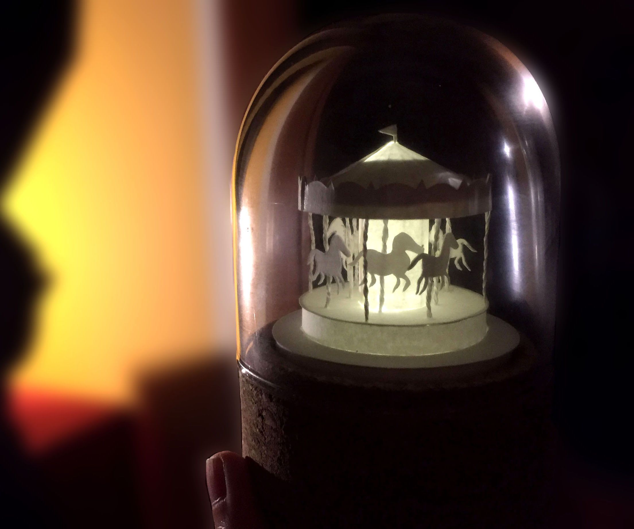 DIY Miniature Paper Carousel