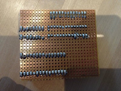 Cut Out a Piece of Perfboard and Start Soldering