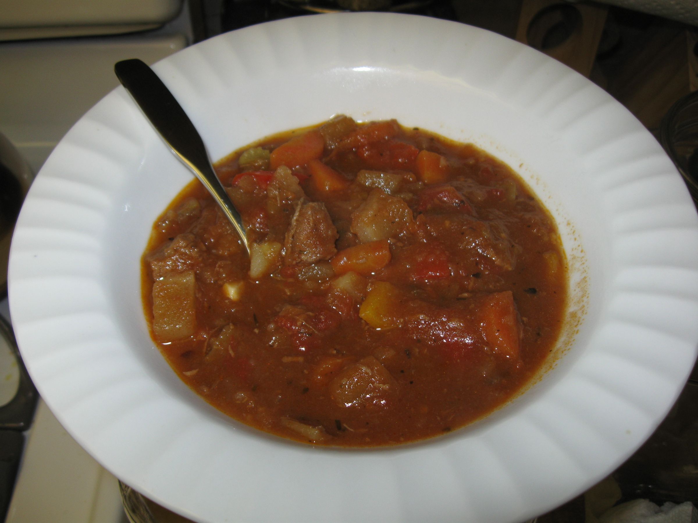 Thick&hearty Vegetable Beef Soup
