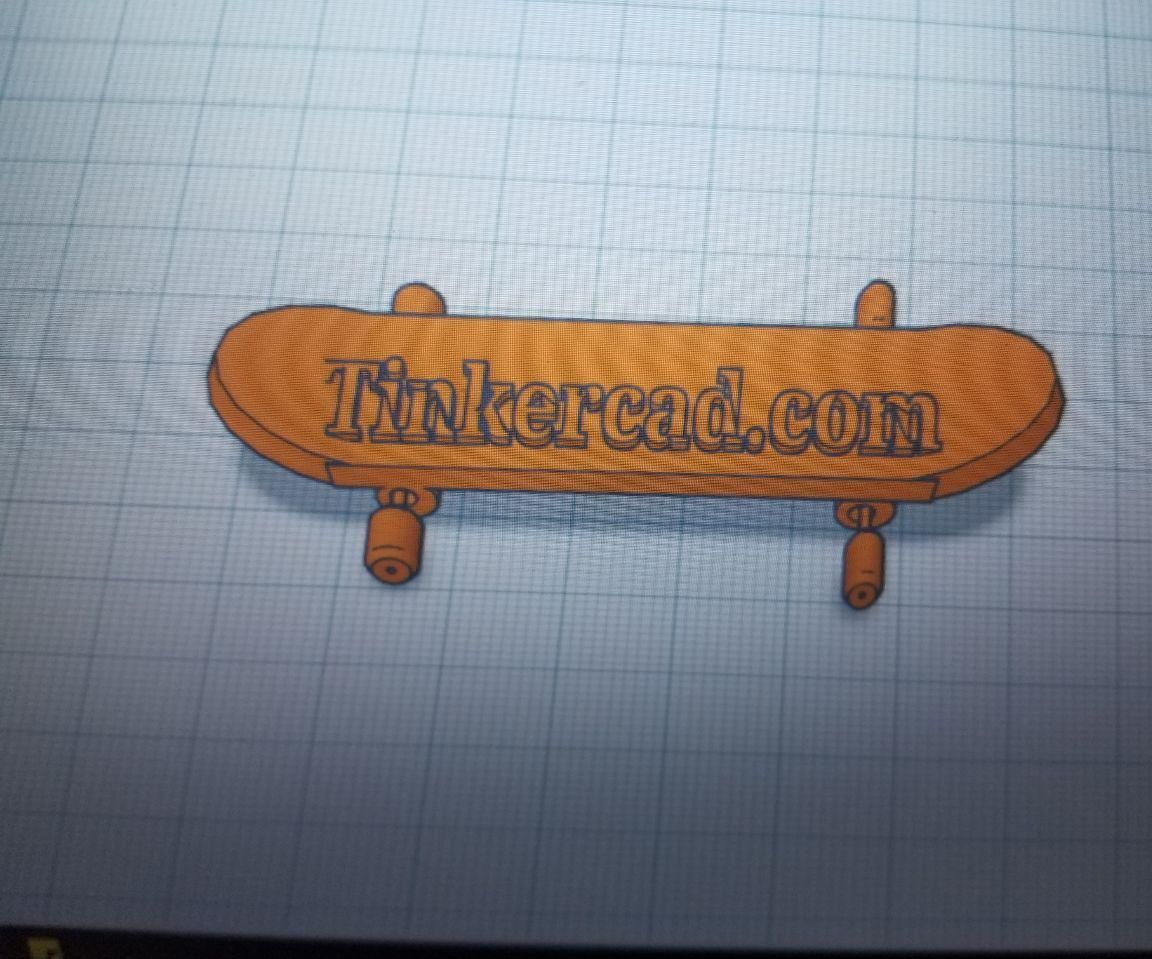 Tinkercad Skateboard