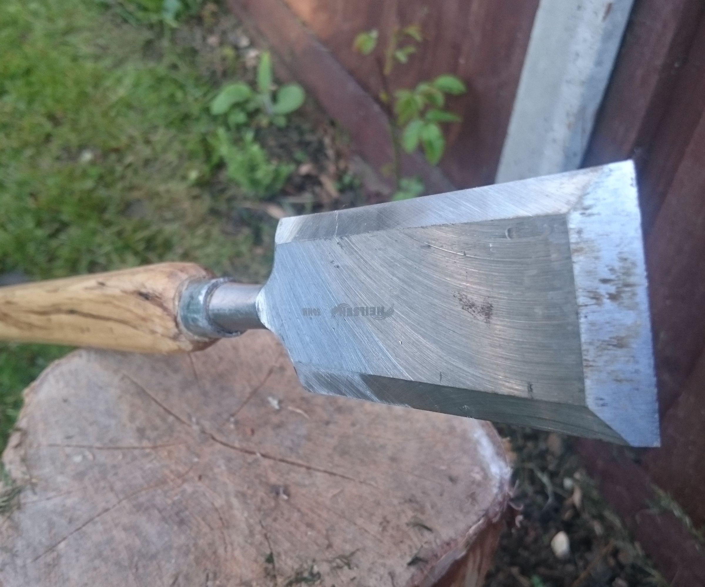 Bark Scraper From a Cheap Chisel 