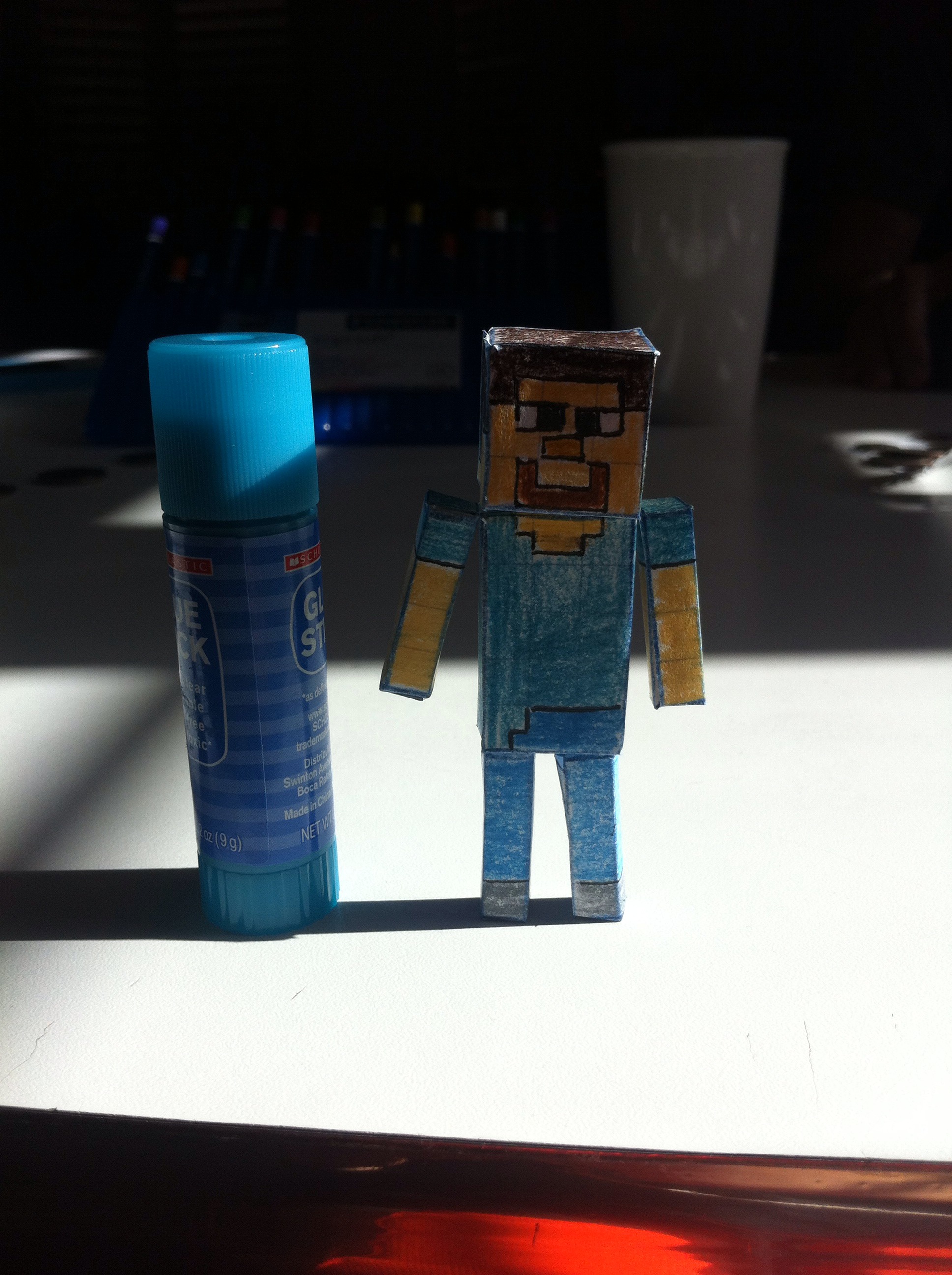 How To Make A Paper Minecraft Skin