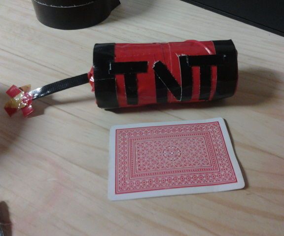 Duct Tape TNT Prop