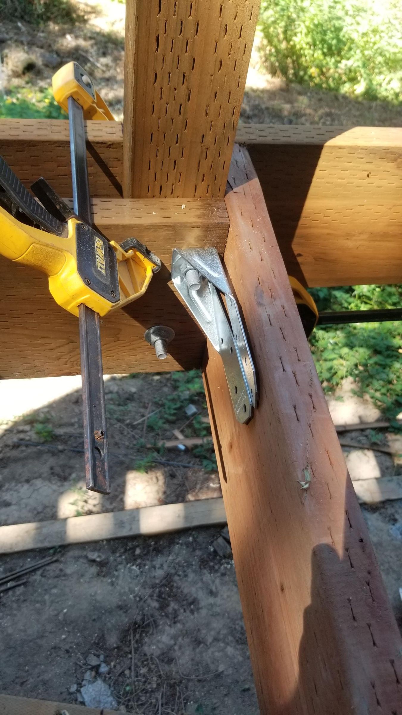 How to Attach Railing Posts to a Deck Frame 10 Steps (with Pictures