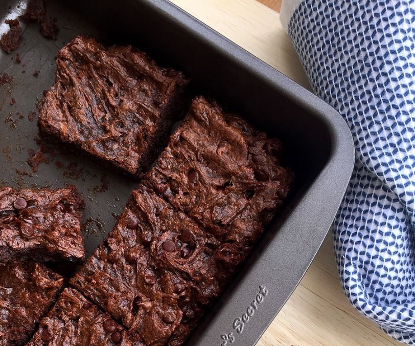 Flourless Brownies (gluten-free, Paleo, Vegan)