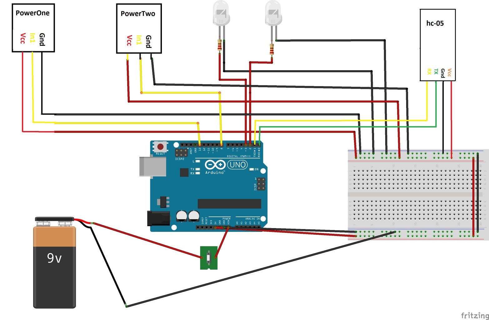 Connect Things to the Arduino