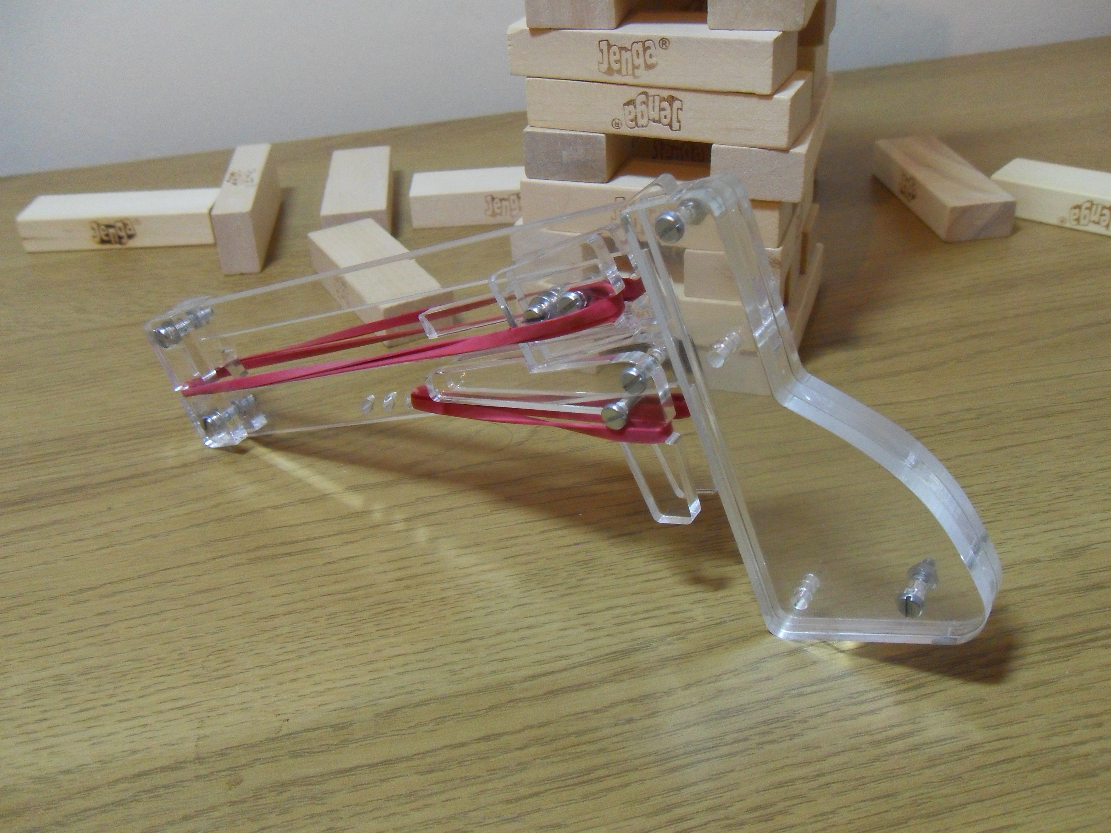 Acrylic Jenga Pistol