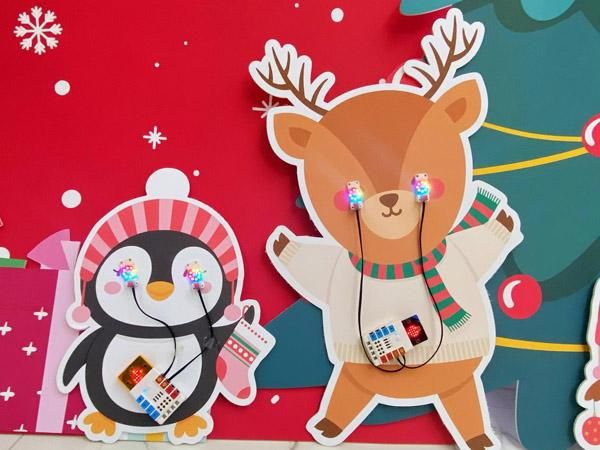 Novice Decorates Christmas Parties With Micro: Bit