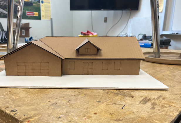 Laser Cut 3D Architectural Model