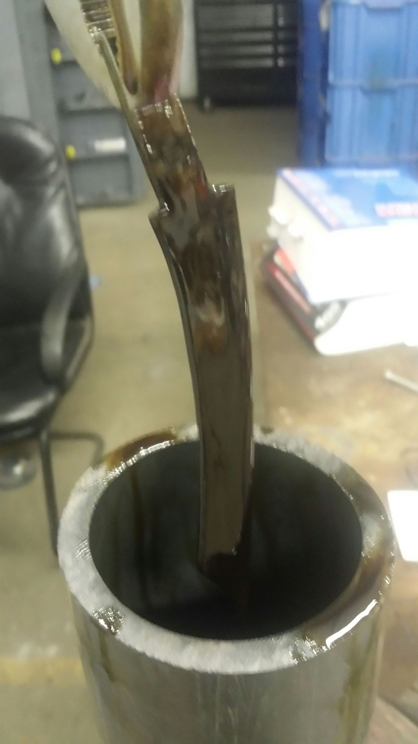 Tempering a Knife Using My Coffee Can 3 Steps Instructables