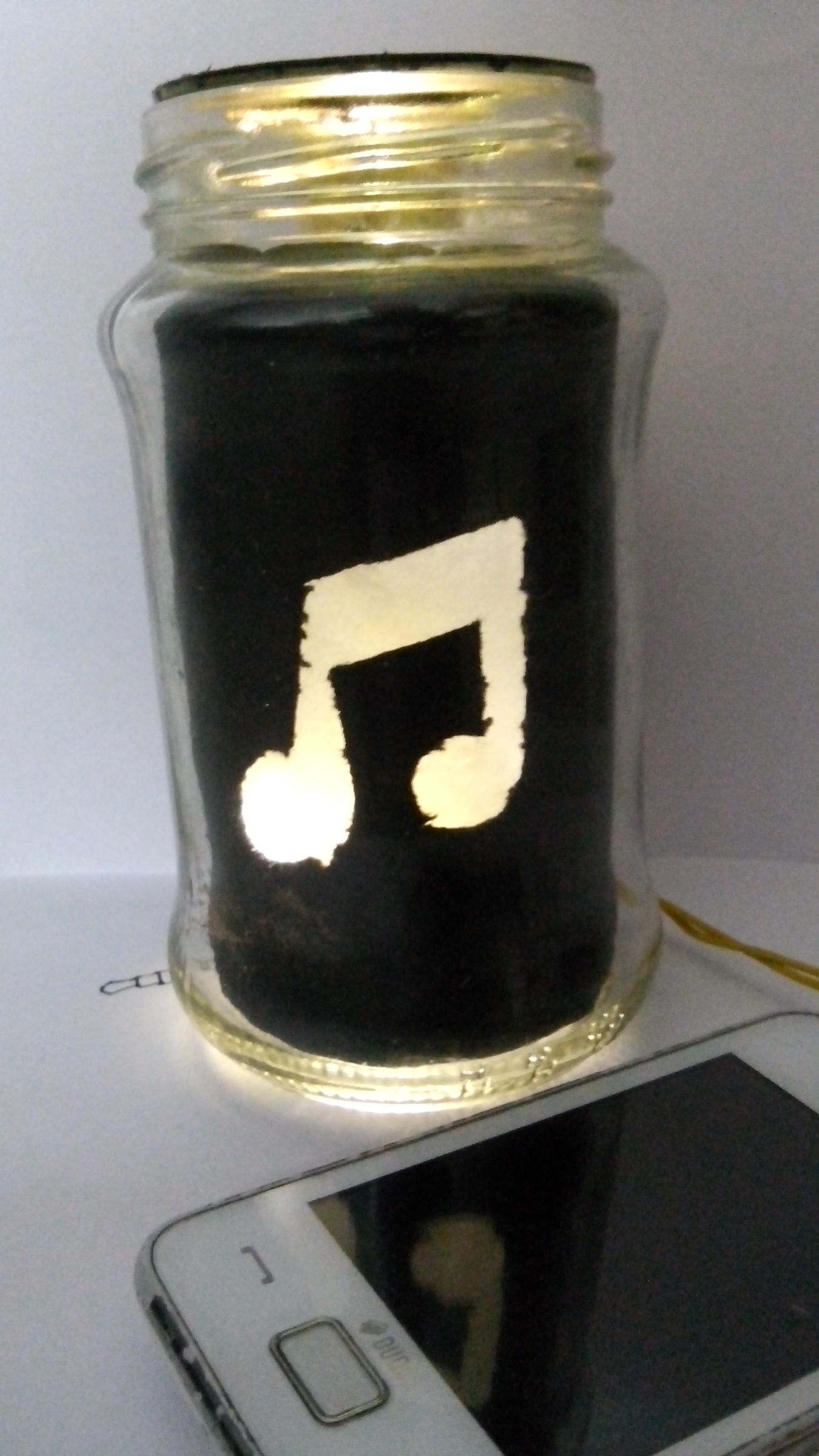 Mason Jar Audio Amplifier