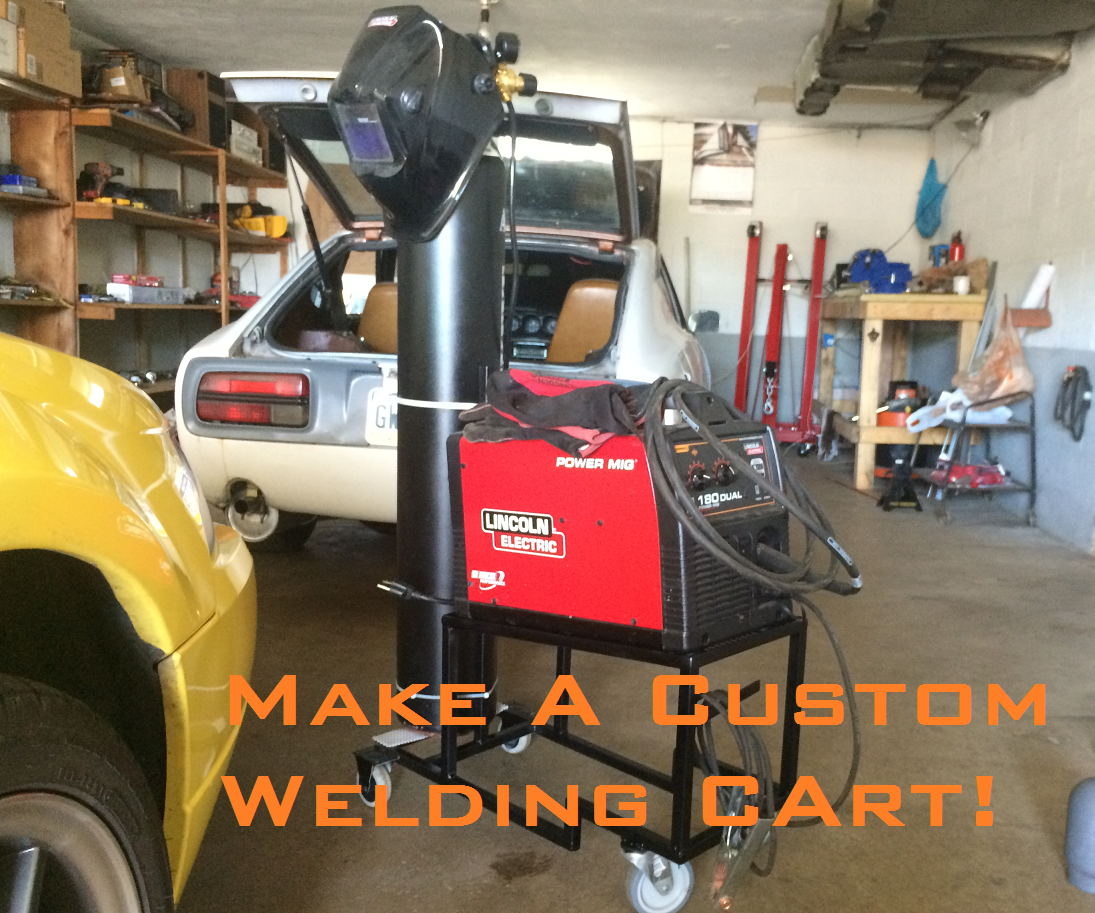 Homemade Custom Welding Cart