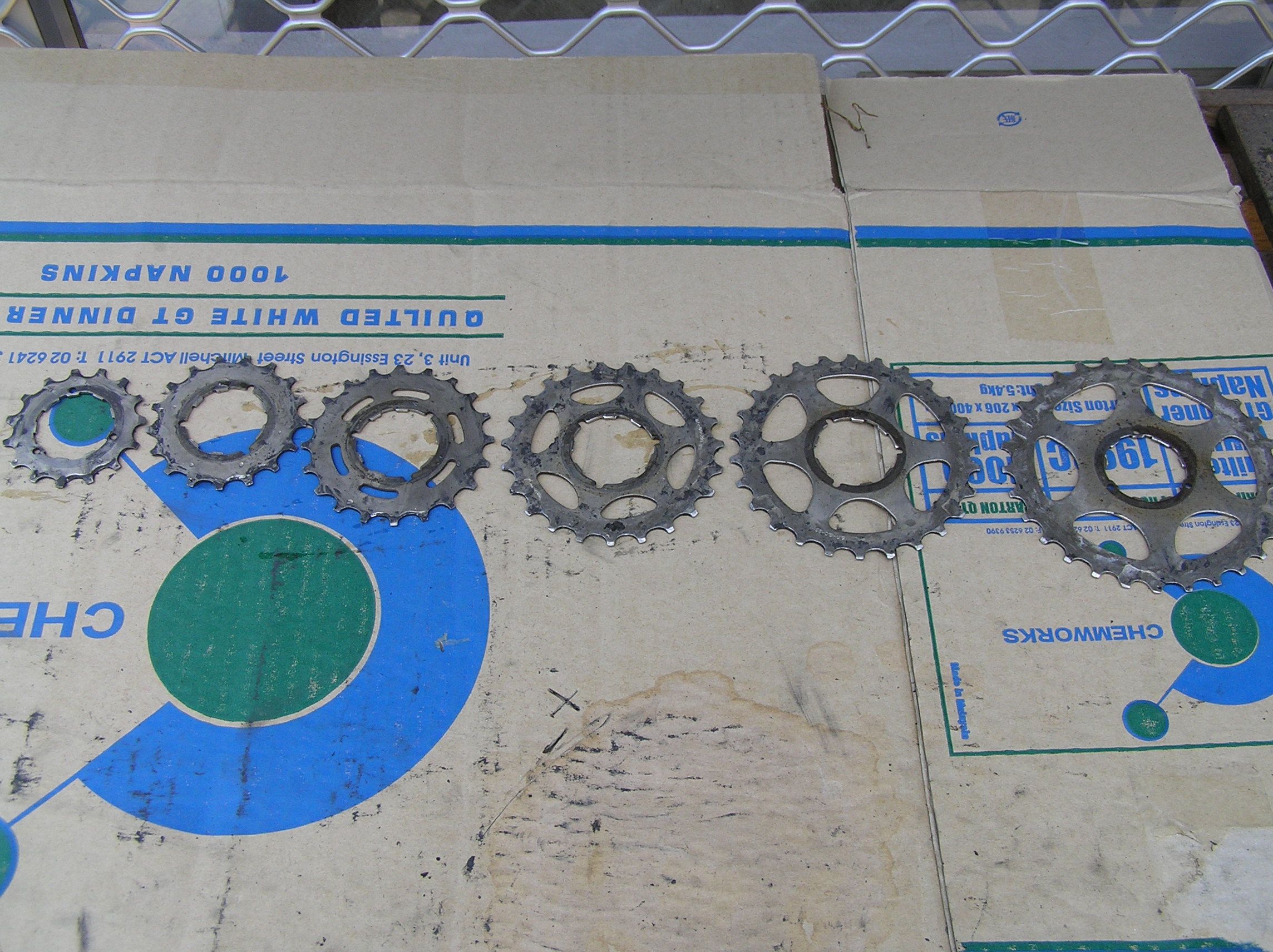 Taking Apart a Bike's Rear Cluster