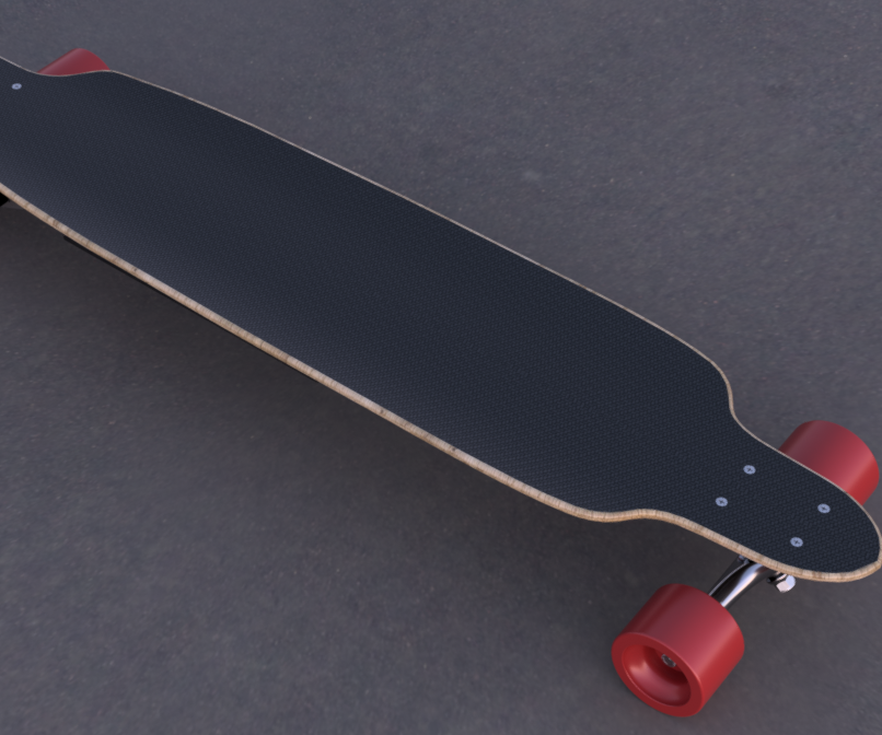 Electric Longboard in Fusion 360