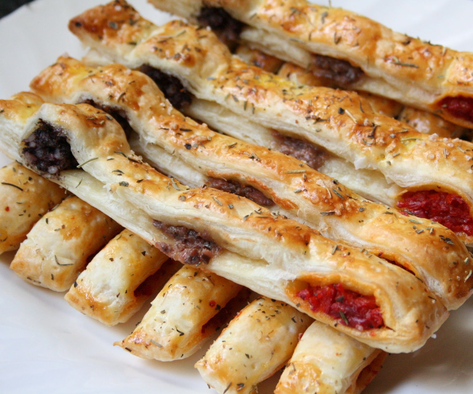Filled Pastry Sticks