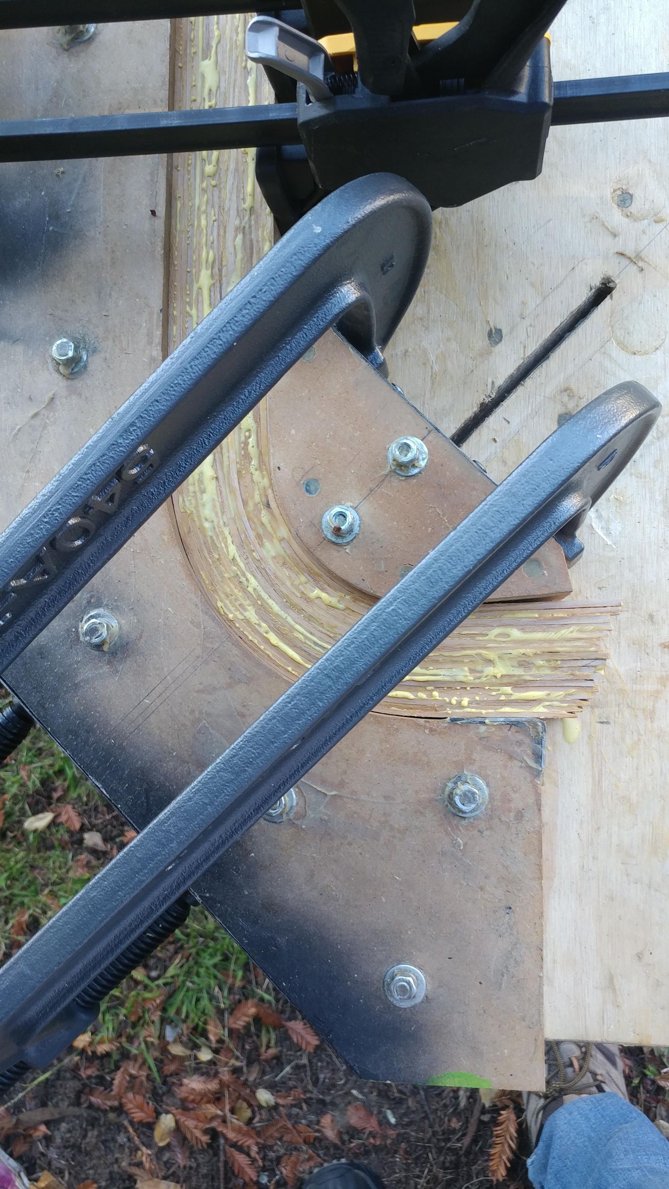 Shinty Sticks and Laminating Jig 6 Steps (with Pictures) Instructables