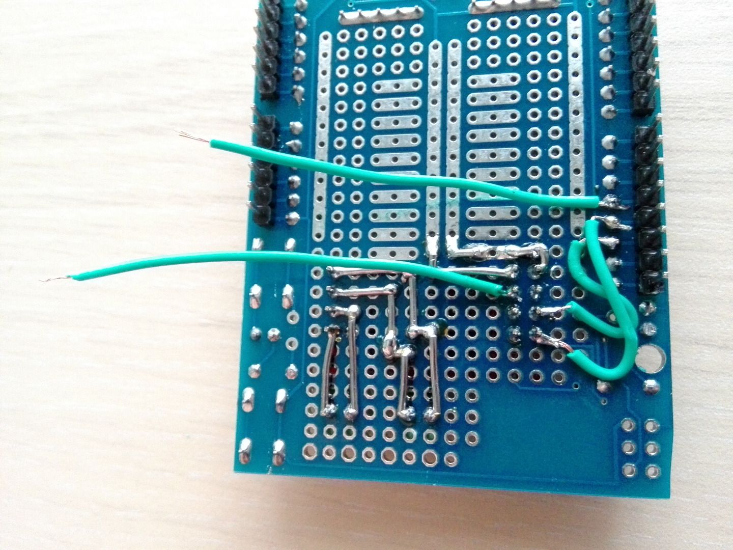Soldering ADC Communication Lines