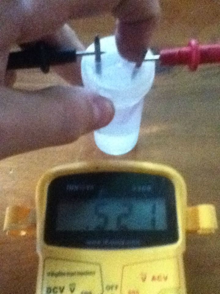 Homemade Battery (0,5)v