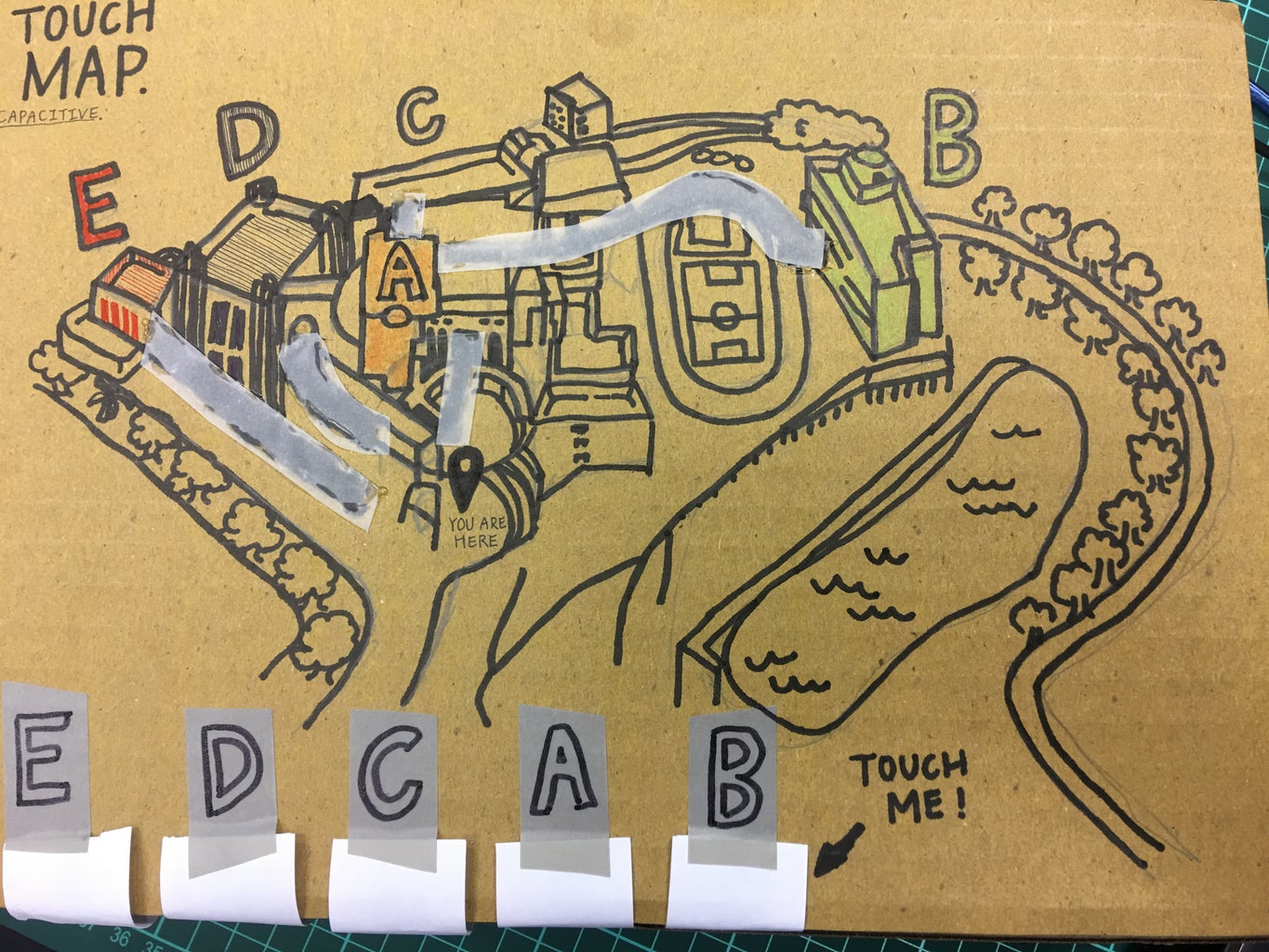 Arduino Capacitive Interactive Touch Map : 7 Steps - Instructables