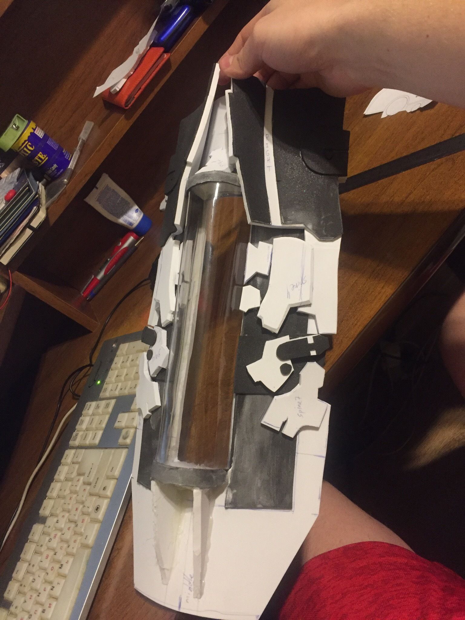 ​Manufacture of Back and Frontal Armor