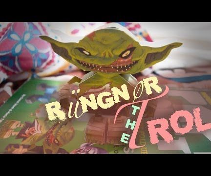 Rüngnør the Troll From Paper Monsters | Papercraft 