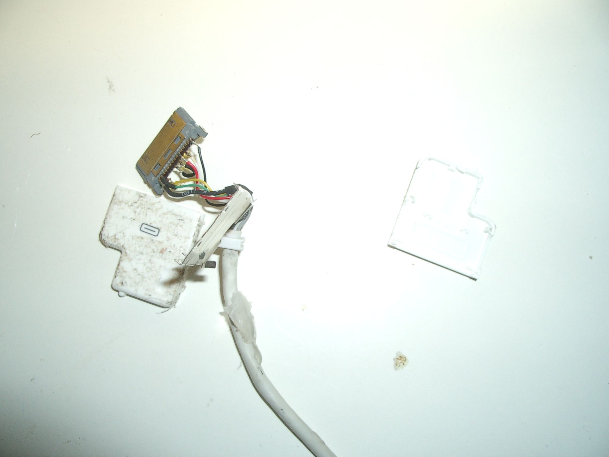 Add an IPhone Dock Connector to a Cardboard IPod Boombox 9 Steps