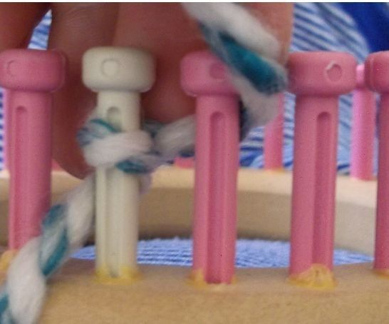 Loom Knitting Cast on Options