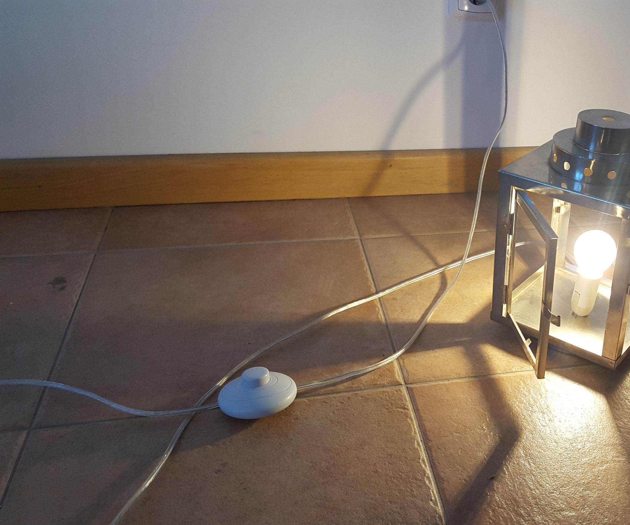 Candle Holder Into Lamp 5 Steps Instructables